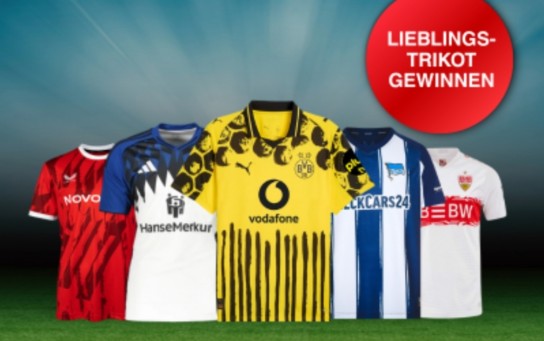OFFICIAL VIP - Dein persönliches Fußball Wunschtrikot