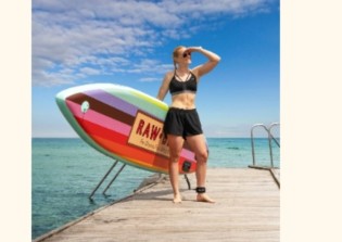 RAWBITE - Ein Ein RAWBITE SUP Board Limited Edition von GloryBoard