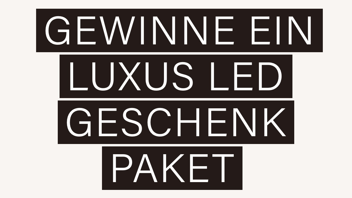 Rosental Organics - 1 von 8 Luxus LED Geschenk Paketen