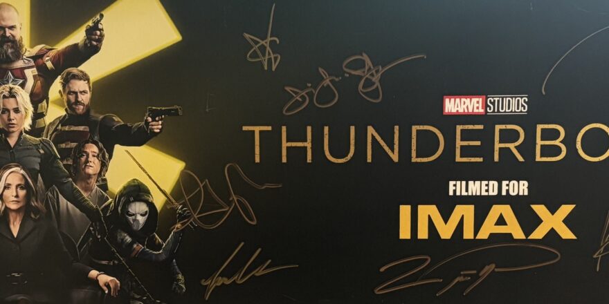serieasten - 1x ein exklusives, original handsigniertes THUNDERBOLTS*-Filmplakat