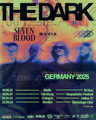 time for metal - jeweils zwei Tickets der The Dark Tour mit Seven Blood und Mavis im September 2025