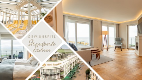 VartaFührer - eine Übernachtung in einem Doppelzimmer des 5-Sterne Hotels Strandperle Duhnen (Cuxhaven) für zwei Personen inkl. Frühstücksbuffet