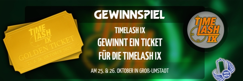 Whoview - Ein Ticket für die TimeLash IX am 25. und 26. Oktober 2025 in Groß-Umstadt