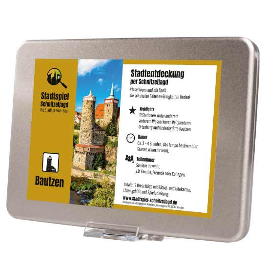 Wortgewand - 1 Stadtspiel Schnitzeljagd BAUTZEN