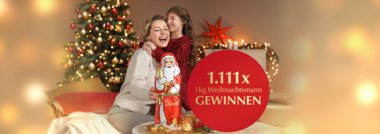 Lindt - 1.111 x 1kg Lindt Weihnachtsmann