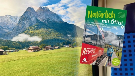 Alpin - fünf Exemplare des nachhaltigen Tourenführers 