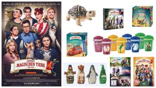 amicella - „ DIE SCHULE DER MAGISCHEN TIERE 4“ zwei große Fanpakete, jeweils bestehend aus zwei Kinotickets, einem Buch zum Film, einem Kuscheltier „Schildkröte“ uvm.