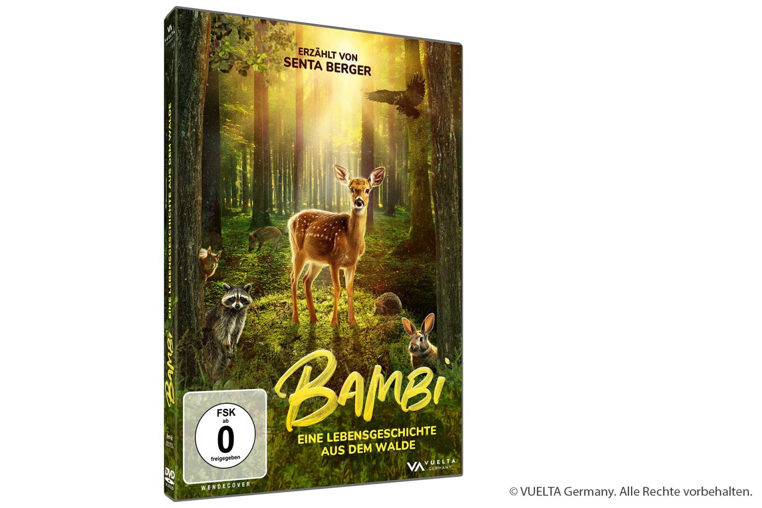 bergische familie - „ BAMBI- EINE LEBENSGESCHICHTE AUS DEM WALDE:“ Buch zum Film vom Wunderhaus Verlag und die DVD