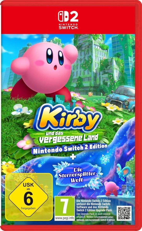 beyondpixels - 3 x Kirby und das vergessene Land – Nintendo Switch 2 Edition + Sternensplitter-Welt (Switch)