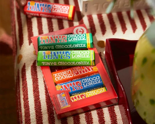Bloom & Wild - ein leckeres Schokobündel von Tony's Chocolonely