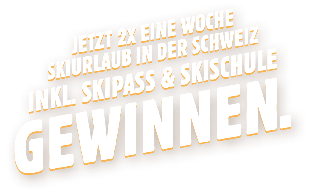 Camille Bloch - 2x eine Woche Skiurlaub in Adelboden-Lenk für je 5 Personen, Skipässe und Skischule im Wert von je € 4‘000 und weitere tolle Gewinne
