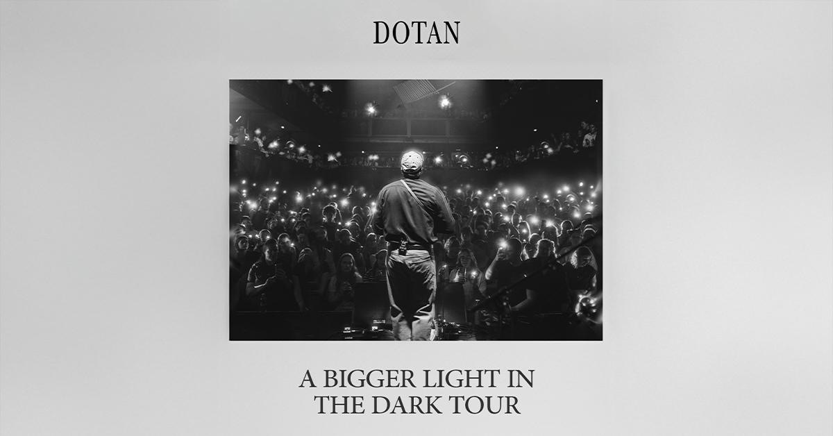 Cityguide Rhein-Neckar - 2 x 2 Tickets für „DOTAN A BIGGER LIGHT IN THE DARK TOUR„ 01.10.2025 Batschkapp, Frankfurt am Main
