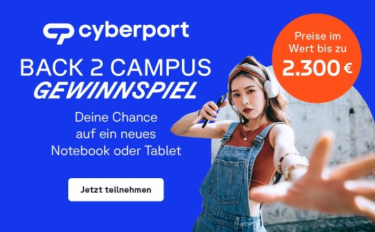 Cyberport: Gewinne ein Lenovo ThinkPad X1 Carbon, Microsoft Surface Pro oder Samsung GALAXY Tab S10