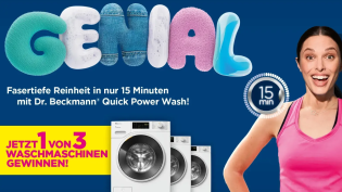 Dr. Beckmann - 3 x eine Waschmaschine