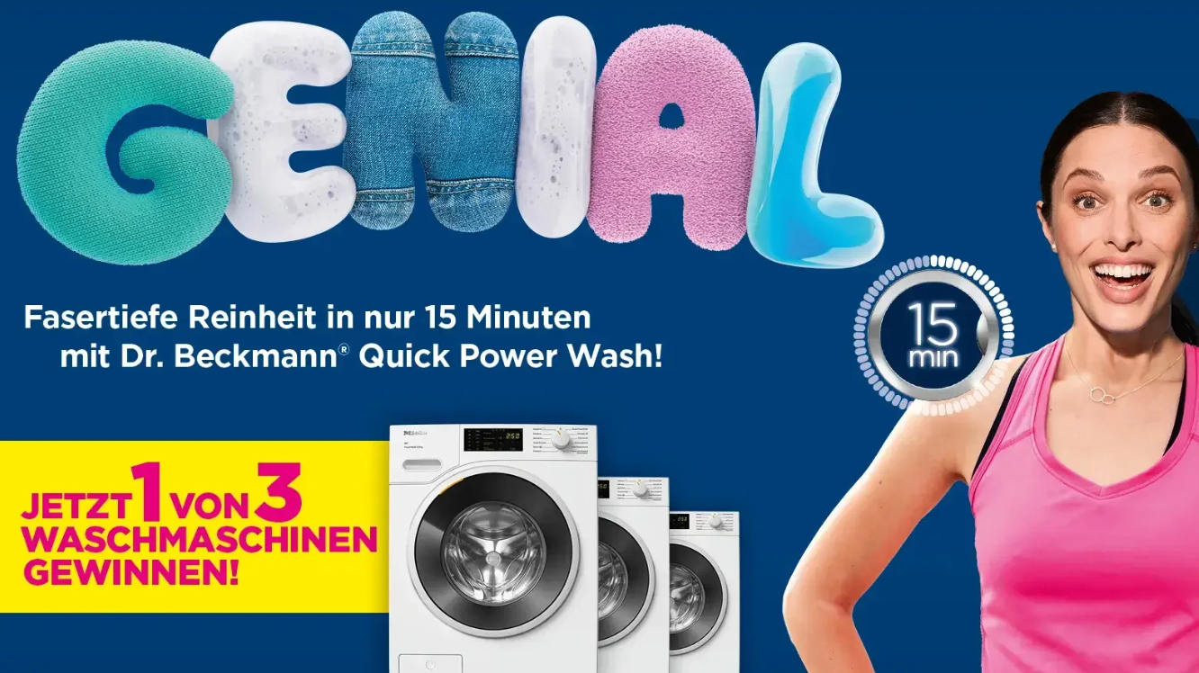 Dr. Beckmann - 3 x eine Waschmaschine