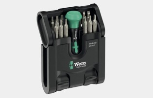 Einkaufsbüro Deutscher Eisenhändler - 99x WERA Bit-Sortiment Tool-Check Modular Micro 1