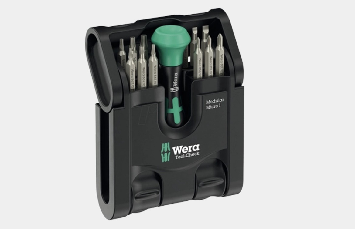 Einkaufsbüro Deutscher Eisenhändler - 99x WERA Bit-Sortiment Tool-Check Modular Micro 1