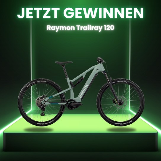 emotion-technologies - RAYMON Trailray 120 e-Mountainbike, i:SY Rucksack 2.0