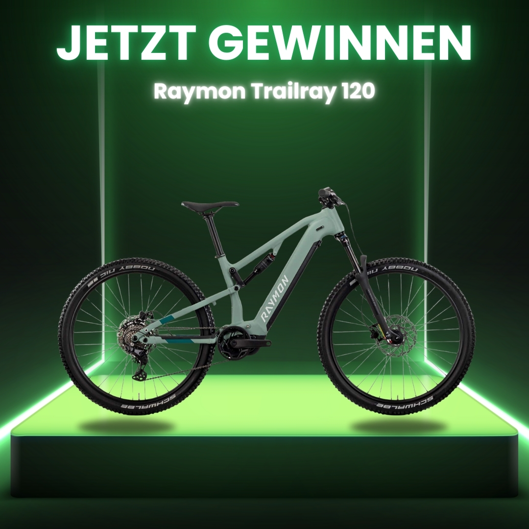 emotion-technologies - RAYMON Trailray 120 e-Mountainbike, i:SY Rucksack 2.0