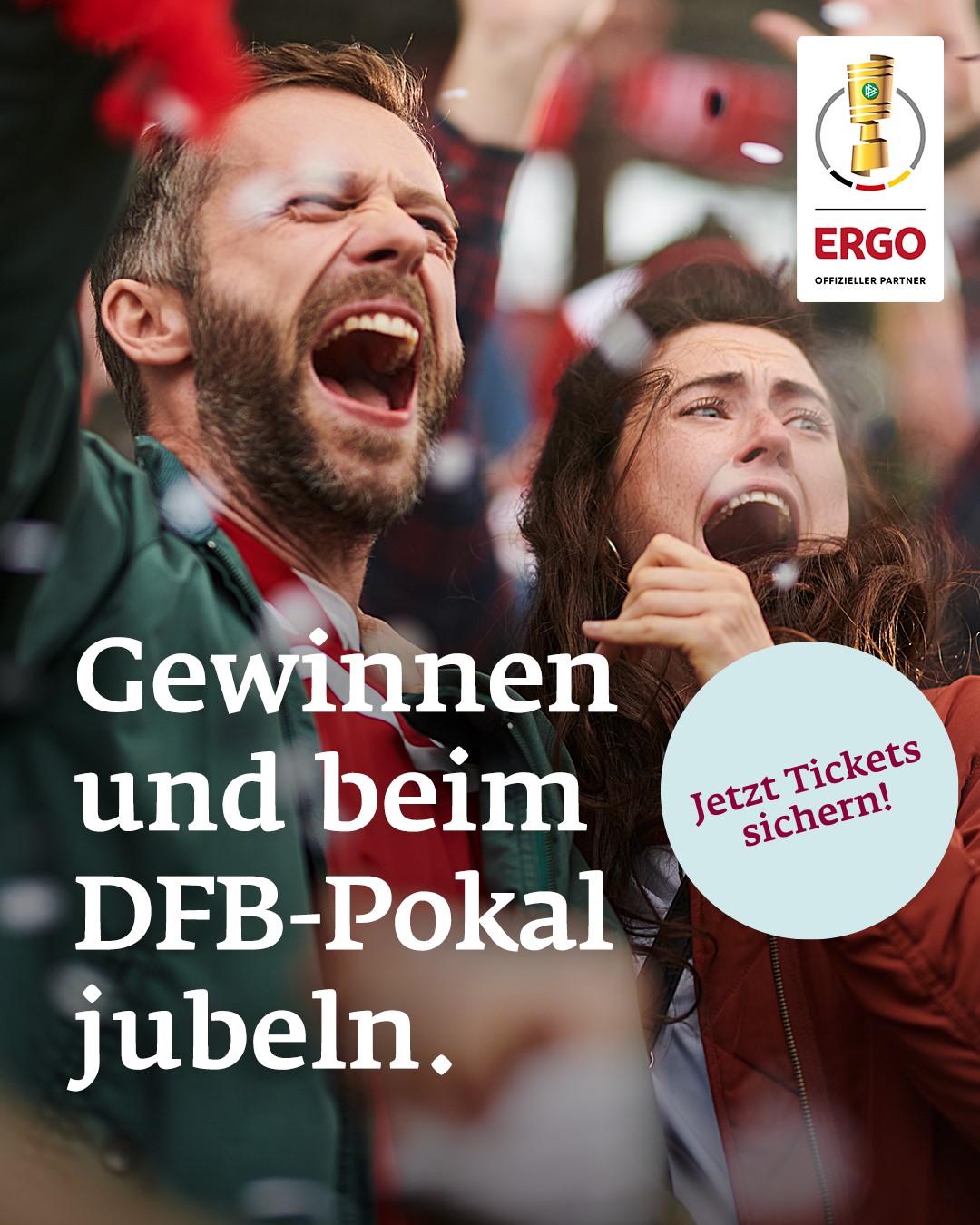 ERGO - DFB Pokal Ticket nach Wahl (2. Hauptrunde des DFB-Pokals 2025/26!)