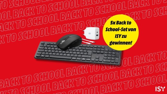familie.de - 5x 1 PC-Set, bestehend aus:   Tastatur, Maus, Ladegerät