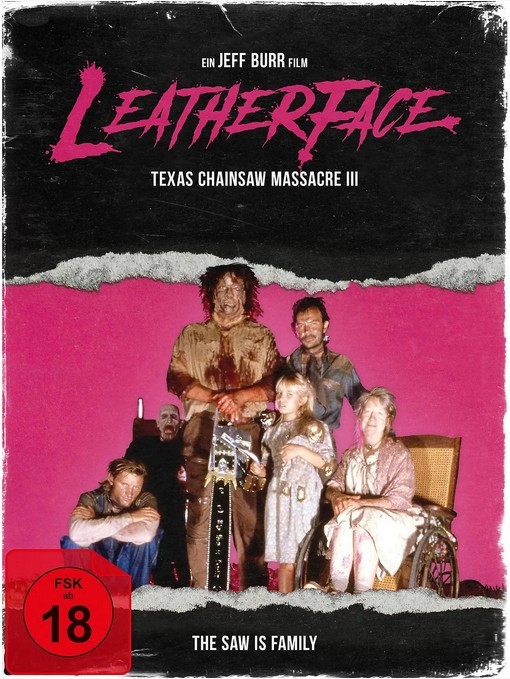 filmchecker - zwei Blu-ray-Digipacks zum Film LEATHERFACE: TEXAS CHAINSAW MASSACRE III