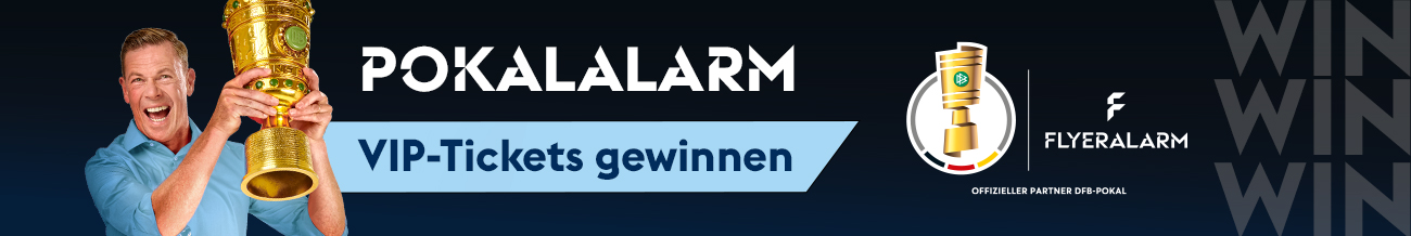 Flyeralarm - 2 x 2 VIP-Tickets für die zweite Runde im DFB-Pokal1. FC Köln vs. FC Bayern München, 29.10 RheinEnergieSTADION