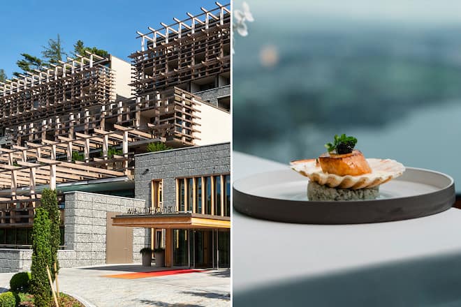 Gault&Millau - Party-Tickets, Übernachtung im Waldhotel zwei Eintrittskarten .
