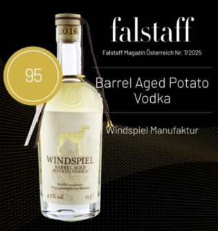 genussmaenner.de - 1 x Barrel Aged Potato Vodka (0,5 Liter)