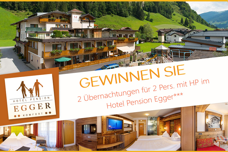 Grossarltal - 2 Übernachtungen im Hotel Egger für 2 Pers. mit HP