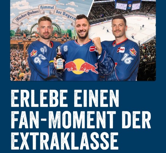 Hacker-Pschorr Bräu - Gewinnpaket: Tickets für das Heimspiel des EHC Red Bull München am 03.10,u.v.m.