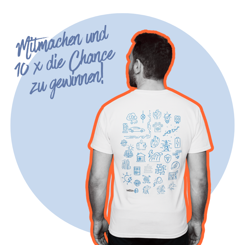 Holzmann Medien - eines von insgesamt zehn watts up T-Shirts mit Print für die Elektro-Handwerke