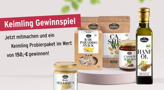 Keimling - Keimling Naturkost Probierpaket im Wert von 150€