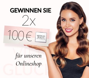 Medical Beauty - 2x 100€ Gutschein für den „MEDICAL BEAUTY“  Onlineshop