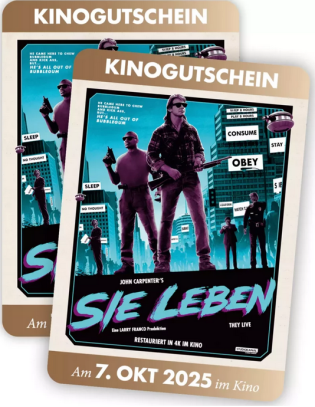 Metal Hammer - 2 Kinogutscheine für den Film "Sie leben"