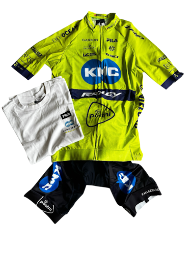 MTB-Sport - ein KMC Ridley MTB Racing Team Paket mit verschiedenen Team Produkten