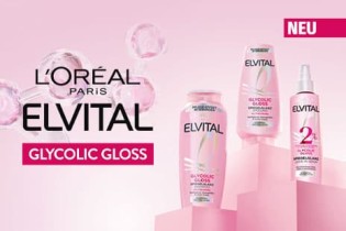 Müller - 1 von 20 exklusiven L'Oréal Paris Elvital Glycolic Gloss Produktpaketen