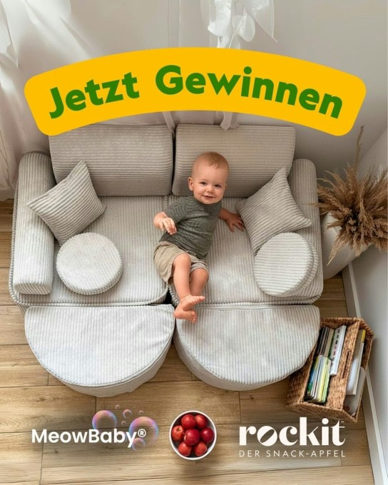 Red Apple - ein Spielsofa von MeowBaby® Wert: 𝟮𝟲𝟵,𝟵𝟬 €