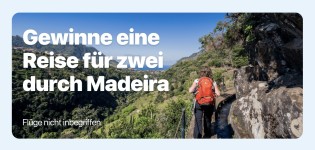 tourradar.de - 8-tägige Wanderreise für zwei nach Madeira (ohne Flüge) im Wert von 3604 Euro