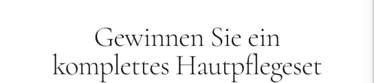 woods copenhagen - Ein komplettes Hautpflegeset deiner Wahl im Wert von bis zu 175€