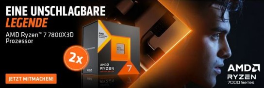 Alternate - 2x AMD Ryzen 7 7800X3D Prozessor