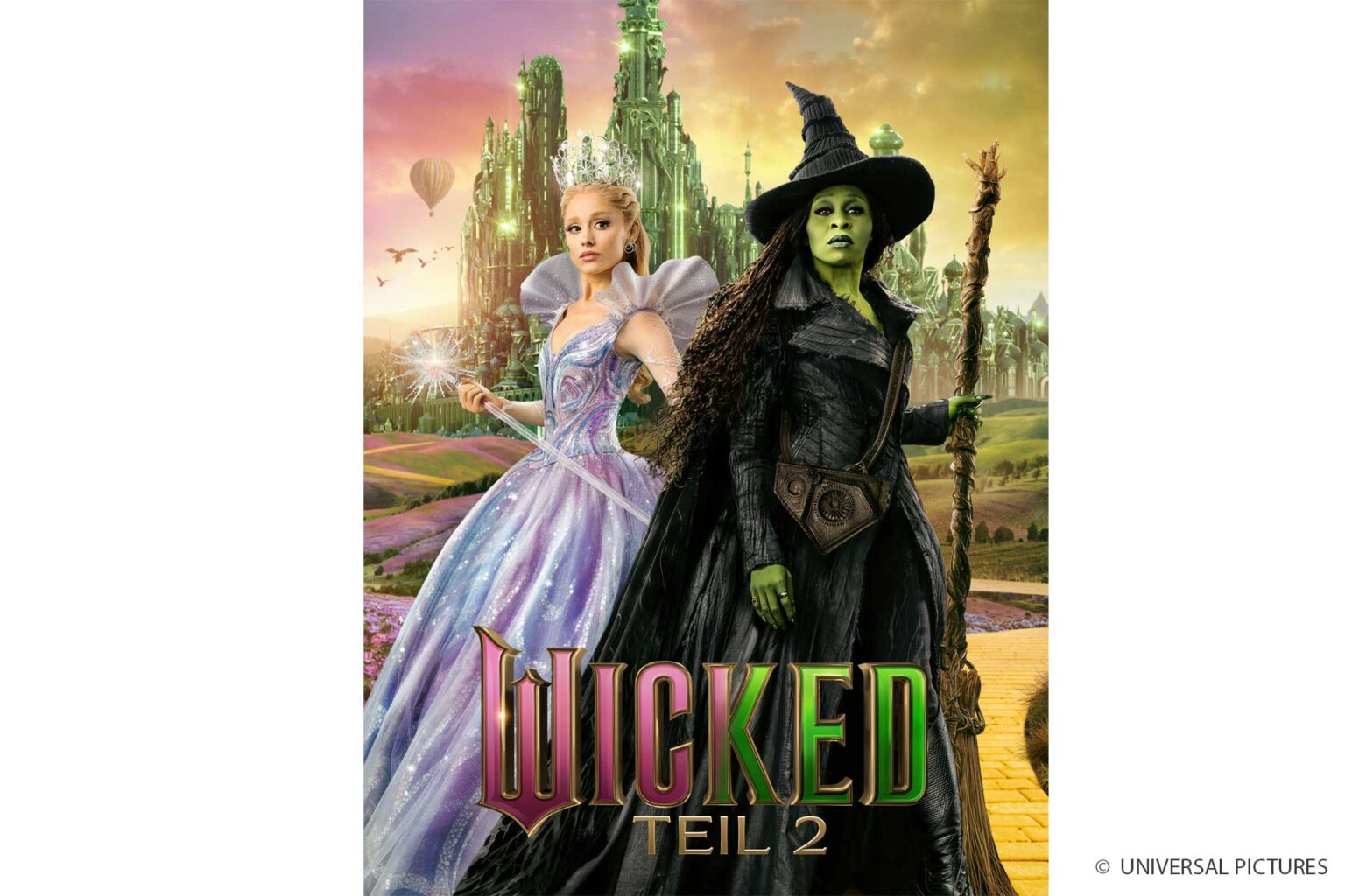 bergische familie - 2×1 Gewinnspielpaket von Wicked Teil 2, einem Maxdome-Code-Gutschein und ein LEGO©-Set zum Film