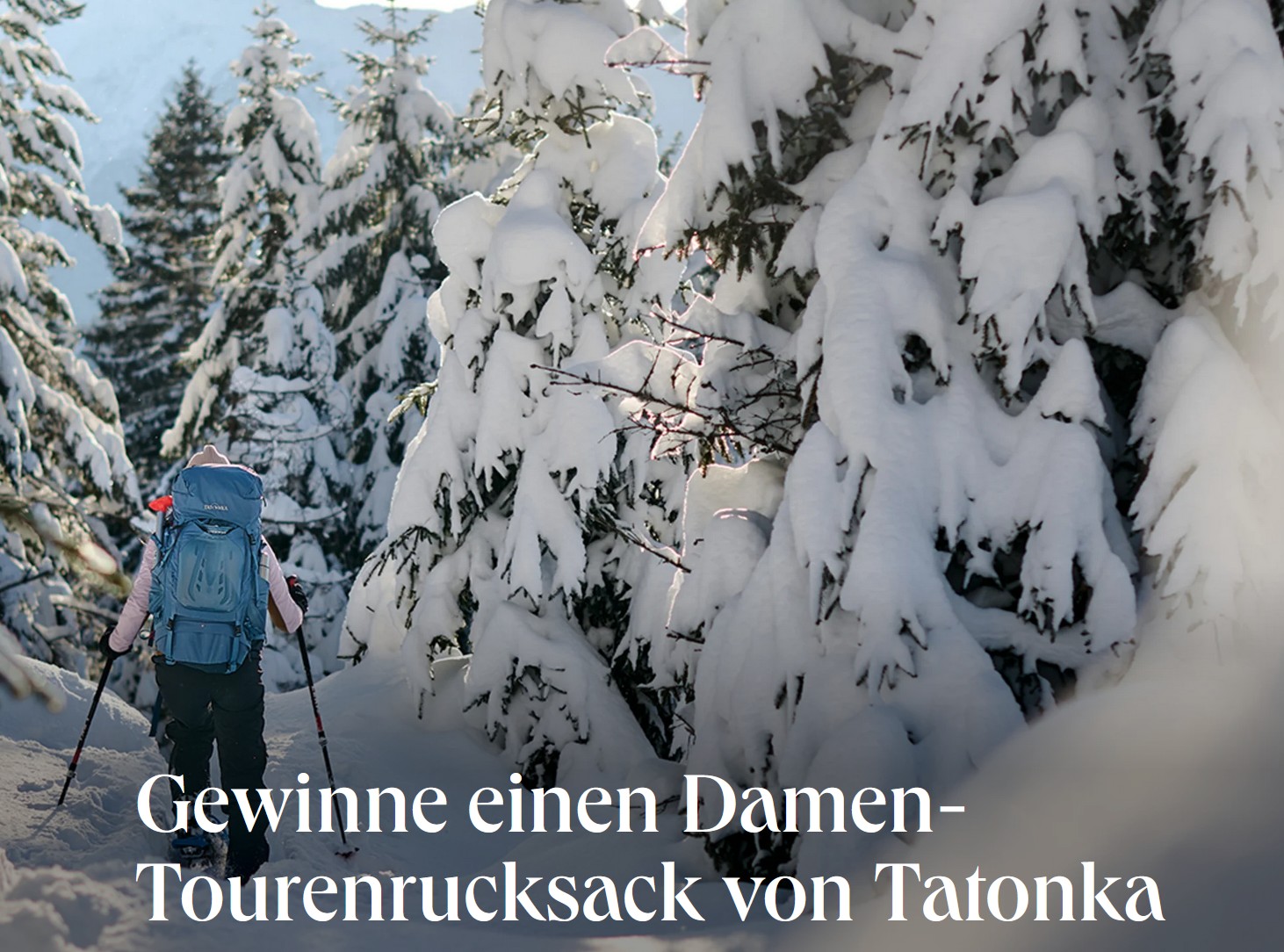 Bergwelten - Damen-Tourenrucksack von Tatonka