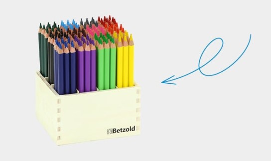 Betzold - Betzold Motorik-Bewegungs-Set, 57-teilig oder 144 dicke Dreikantstifte