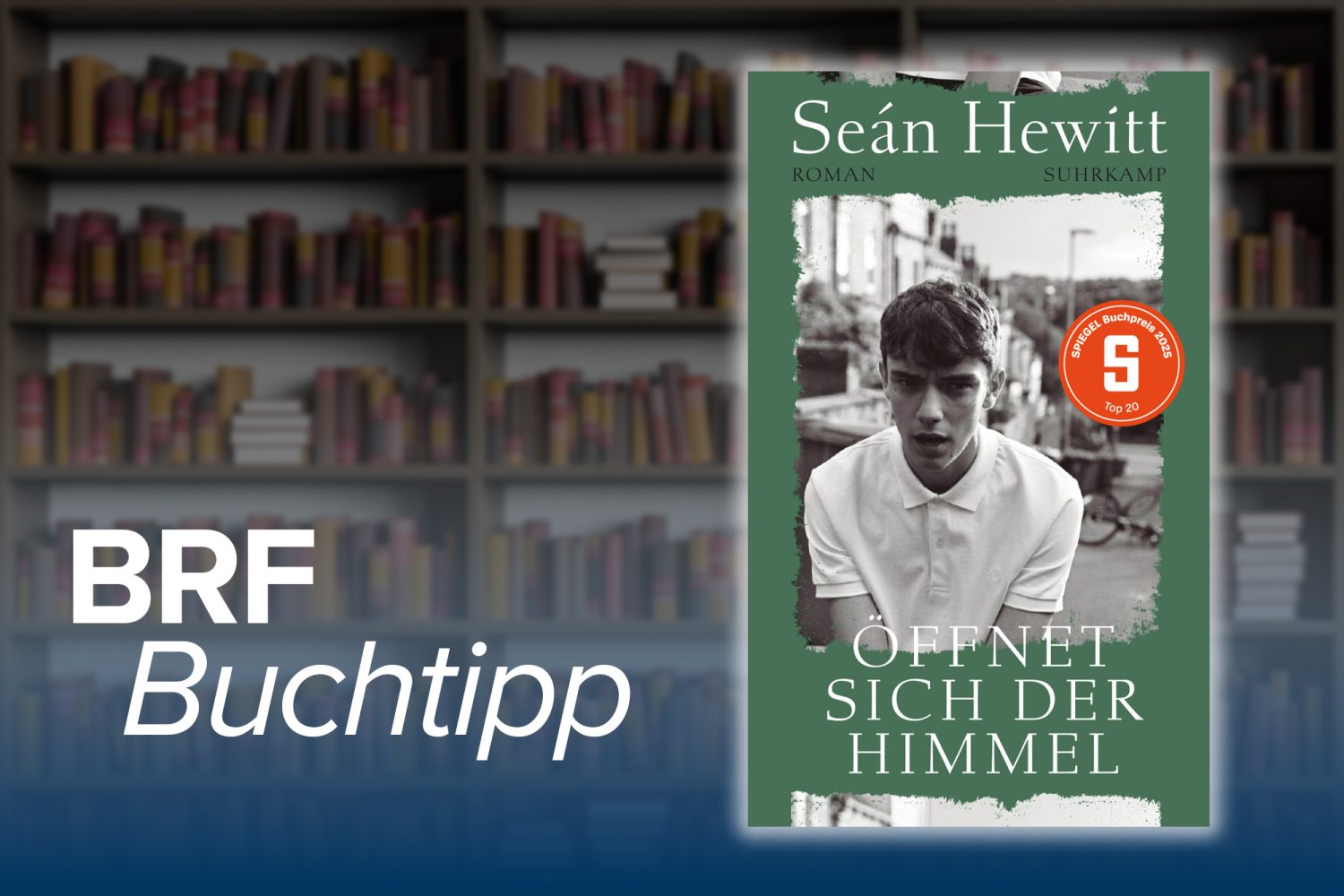 BRF1 - 1 x 1 Buch "Öffnet sich der Himmel" von Seán Hewitt