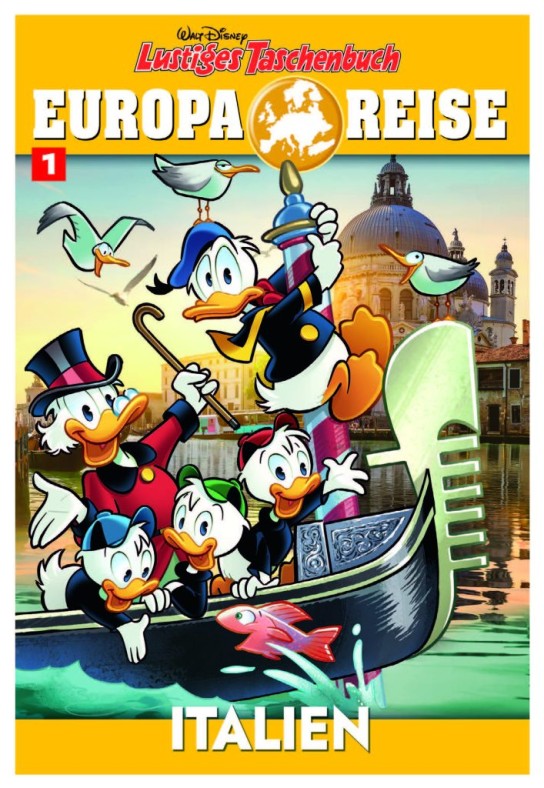 Cuteanddangerous - Walt Disney Lustiges Taschenbuch EUROPA REISE -Italien