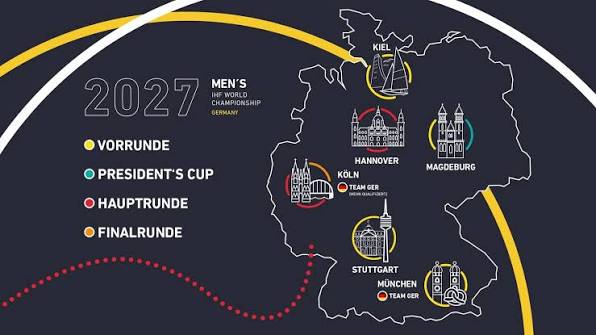 Deutscher Handballbund e.V. - 1x2 Tickets für das Eröffnungsspiel im Handball der WM 2027 im SAP Garden München