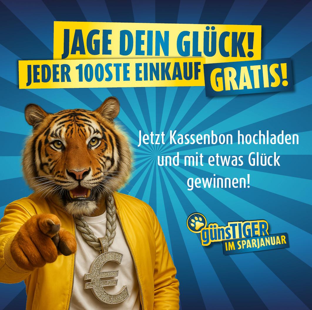 diska - jeder 100. Einkauf wird in Form eines Einkaufsgutscheins, der dem Wert des Einkaufs entspricht, zurückgezahlt