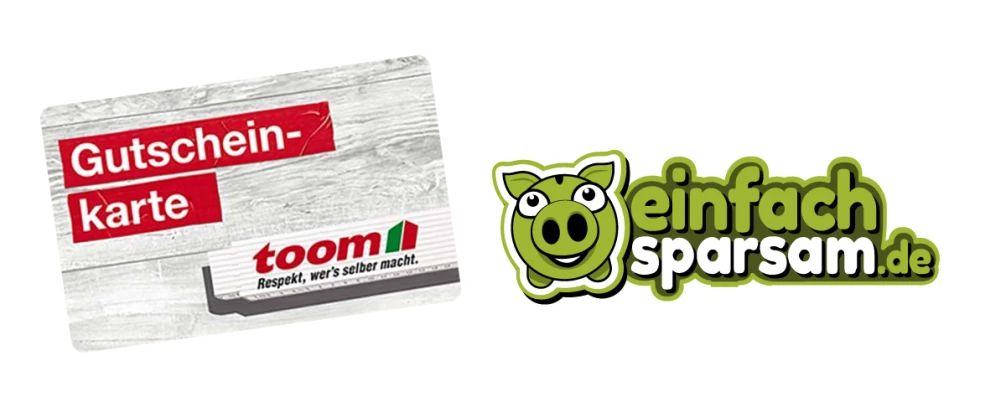 Einfach-Sparsam.de: Gewinne 3 toom-Gutscheine im Wert von je 100 €