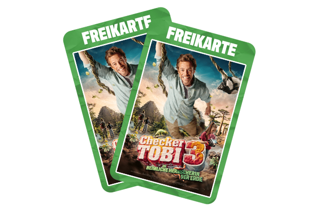 Enkelkind.de - 2 Gewinnpakete zum Film „Checker Tobi 3 – Die heimliche Herrscherin der Erde“